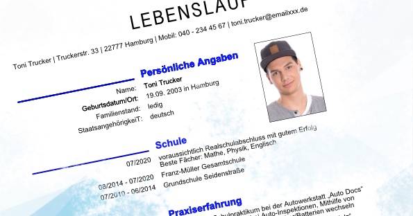 Berufskraftfahrer Ausbildung: Deine Perfekte Bewerbungsvorlage